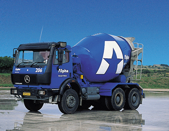 Alpha concrete mixer